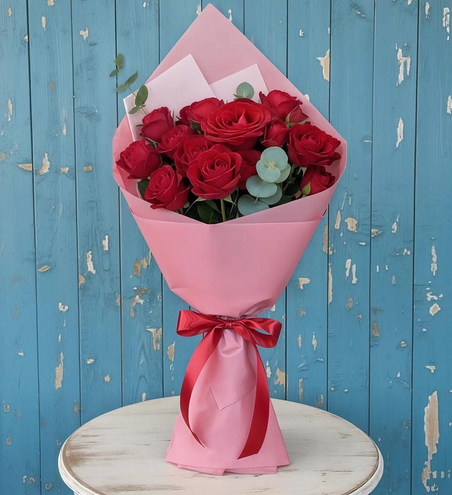 Букет цветов из: Розы в Покровский городок