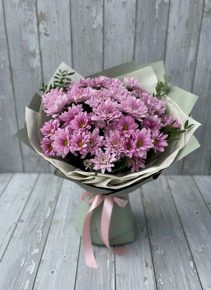 Букет цветов из: Хризантемы в Покровский городок