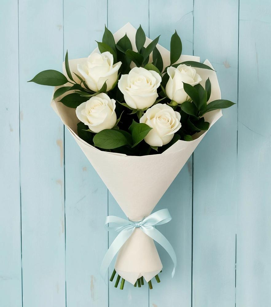 Букет цветов из: Розы в Покровский городок