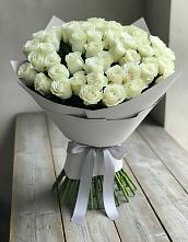 Букет 35 Белых роз в Покровский городок