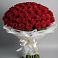 Букет 101 Красная роза Блэк Мэджик в Покровский городок