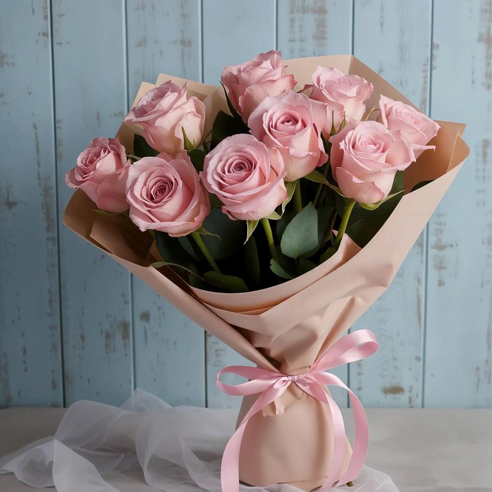 Букет цветов из: Розы в Покровский городок