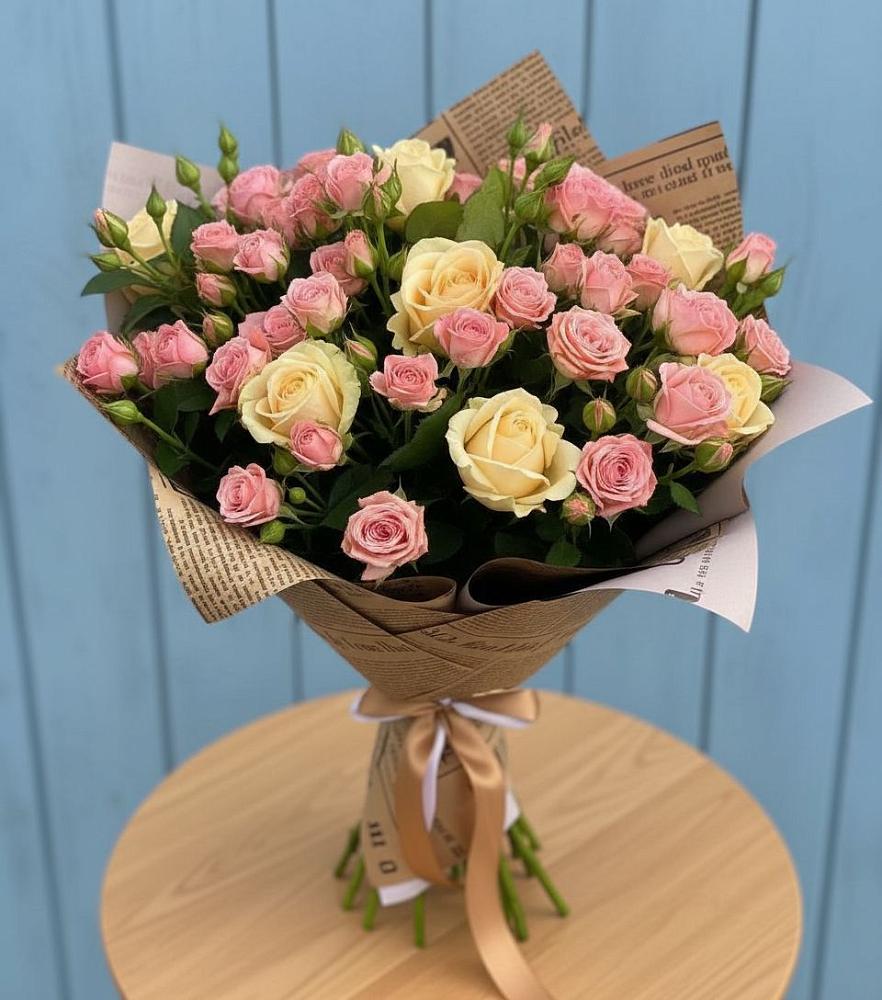 Букет цветов из: Розы в Покровский городок