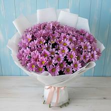Букет цветов из:  Хризантемы в Покровский городок