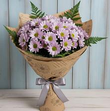 Букет цветов из:  Хризантемы в Покровский городок