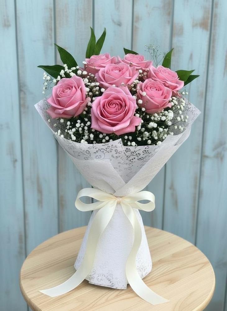 Букет цветов из: Розы в Покровский городок