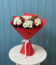 Букет цветов из:  Хризантемы в Покровский городок