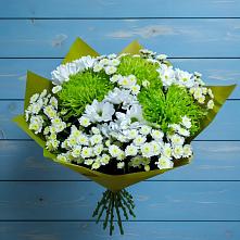 Букет цветов из:  Хризантемы #REPLACE_PRED# Покровский городок