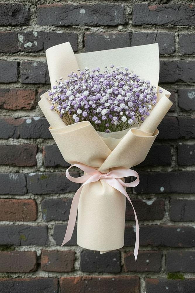 Букет цветов из: Гипсофила в Покровский городок