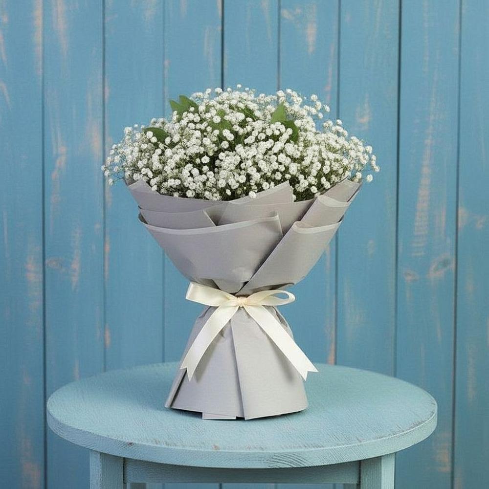 Букет цветов из: Гипсофила в Покровский городок