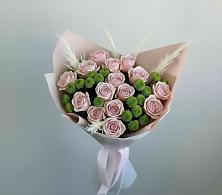 Букет цветов из:  Розы и Хризантемы в Покровский городок