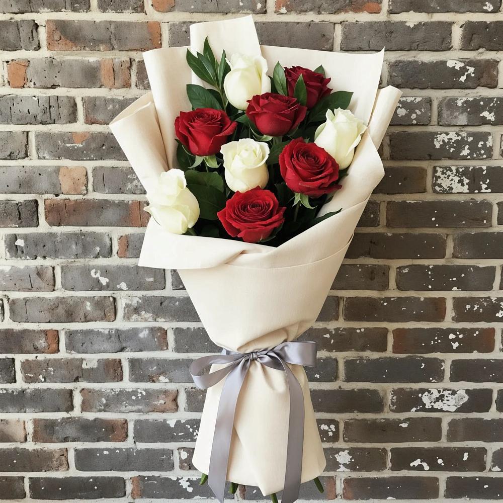 Букет цветов из: Розы в Покровский городок