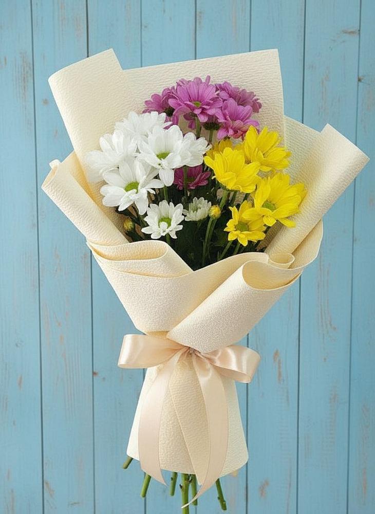 Букет цветов из: Хризантемы в Покровский городок