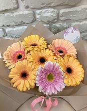 Букет цветов из:  Герберы #REPLACE_PRED# Покровский городок