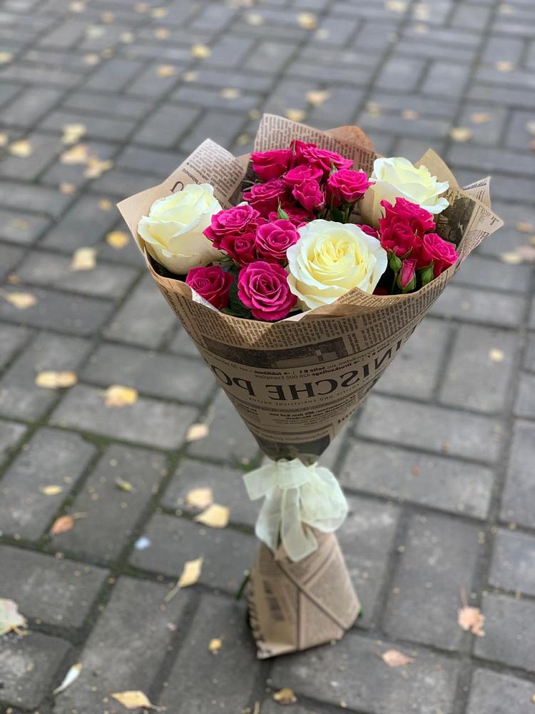 Букет цветов из: Розы в Покровский городок