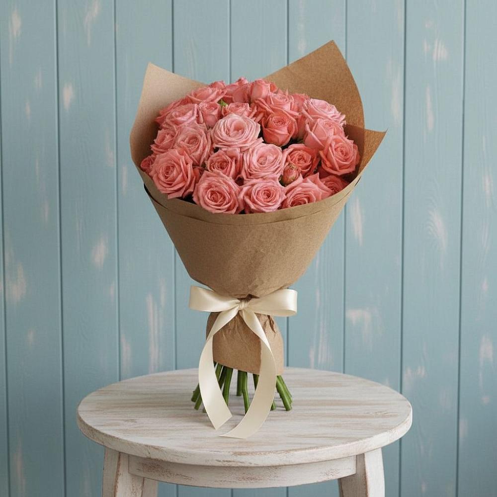 Букет цветов из: Розы в Покровский городок