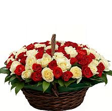 Премиум букет из: Розы в Покровский городок