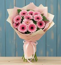 Букет цветов из:  Герберы в Покровский городок