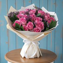 Букет цветов из:  Розы в Покровский городок